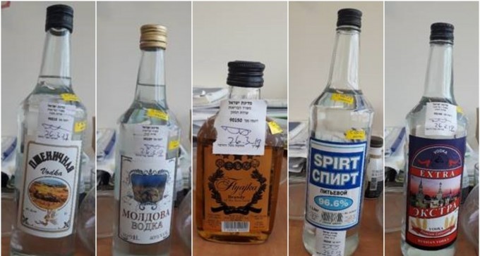 באר שבע: אלכוהול מסוכן החשוד כמזויף אותר בשני מרכולים