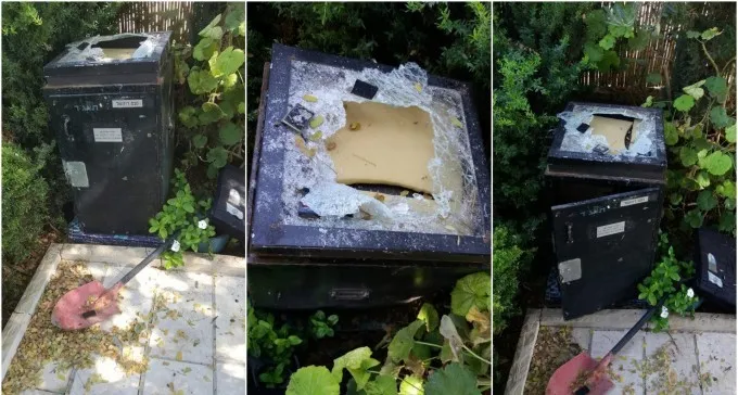 מזעזע: אלמונים השחיתו את חלקת הקבר של חלל ''צוק איתן'' ממיתר