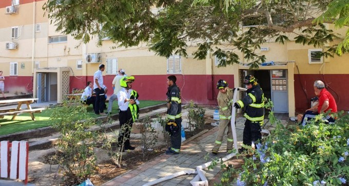 דליקה בדירה בדימונה