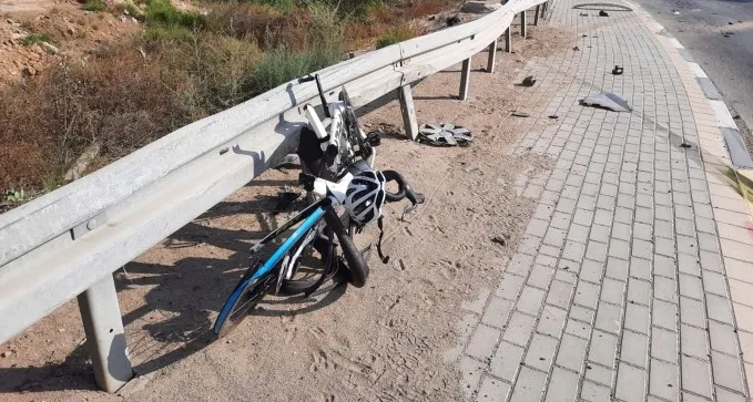 שני נתינים סודנים דרסו רוכב אופניים, מצבו קשה