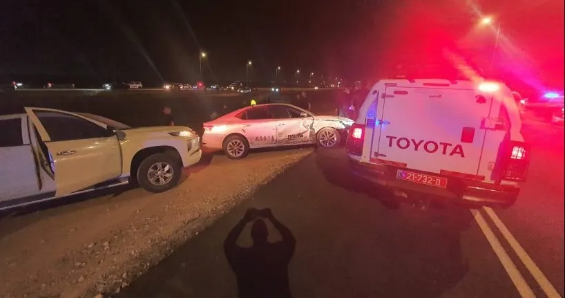 אימה בדרך לבאר שבע: נוסעת במונית נחטפה, חולצה בתום אירוע ירי