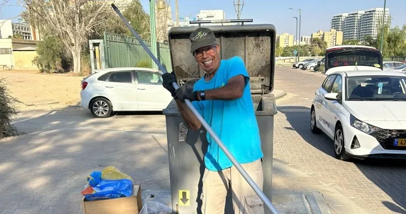 ''המלאך'' של עיריית באר שבע חילץ צרור מפתחות דקה לפני החתונה