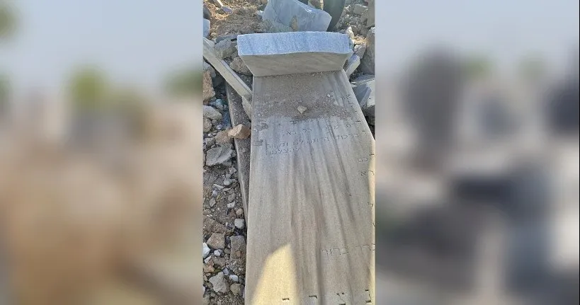 מחריד: ''המצבה של אבא הייתה מנופצת לגמרי''