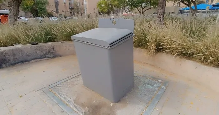 הפח מלא? מערכת חיישנים דיגיטלית משדרת ישירות למשאיות פינוי האשפה של באר שבע