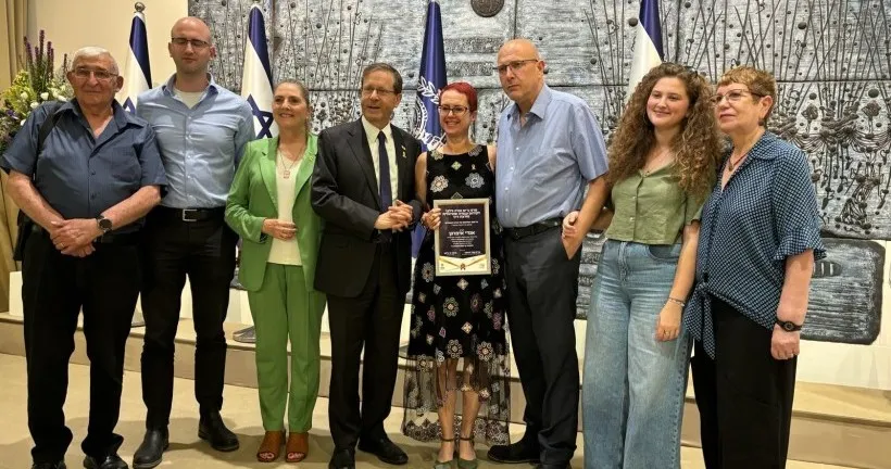 פרס מיוחד לעובדת הסוציאלית מסורוקה: ''רעיונותיה אומצו על ידי מטפלות רבות''