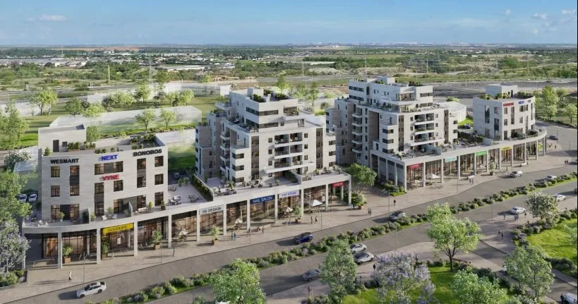 החל שיווק שטחי המסחר בשכונת אפיקי הנחל באופקים