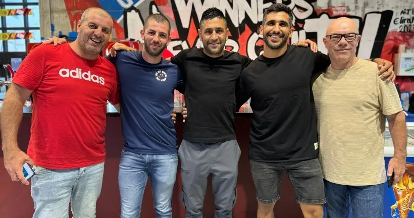 הפוגה ללב ולנפש: רגעים של נחת בטורניר הטאצ'בול בבאר שבע