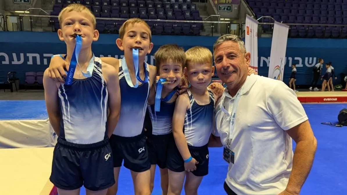 כבוד גדול לבאר שבע: שני אלופי טרמפולינה בשבוע אליפויות ישראל