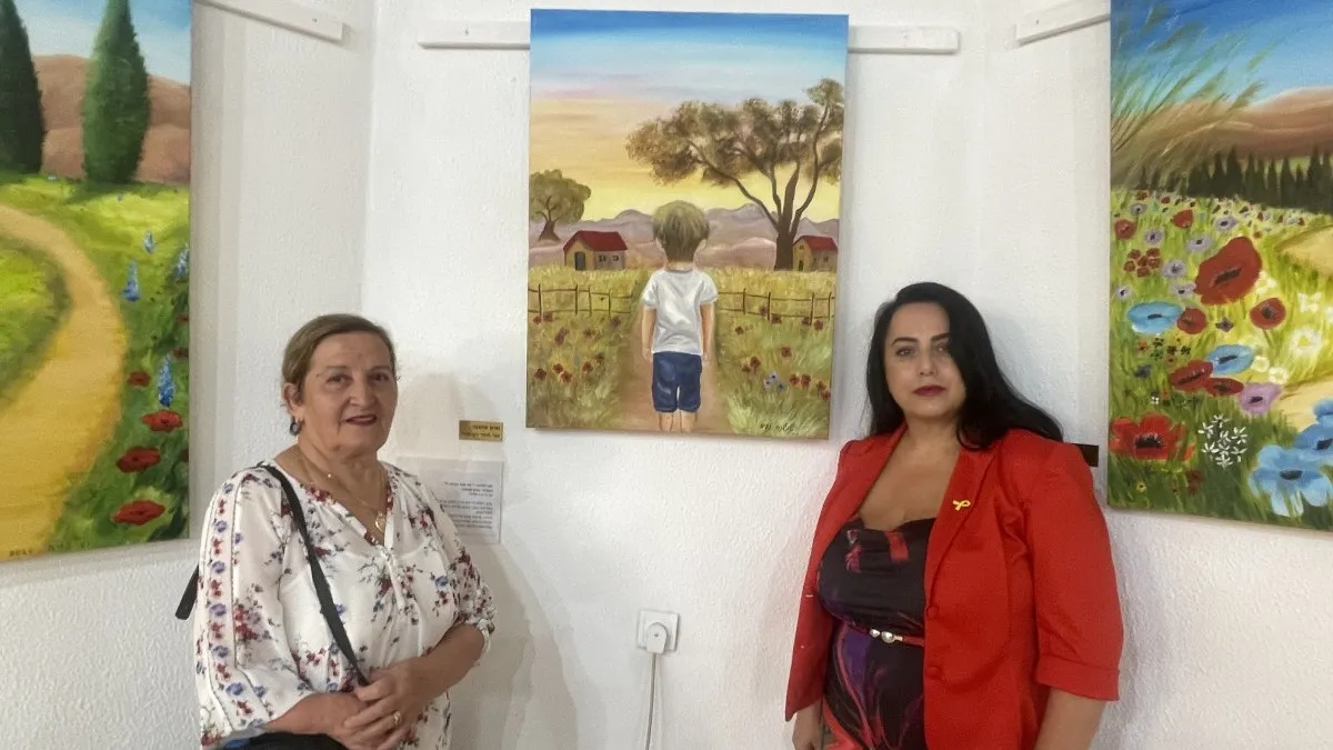 זוועות ה-7.10 בתערוכה בבית יד לבנים בבאר שבע: ''לעולם לא עוד''