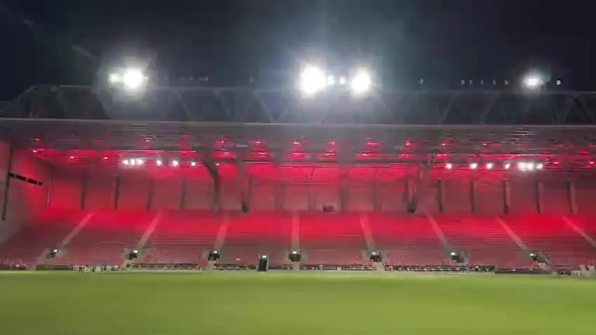 אצטדיון טרנר בבאר שבע: עידן חדש עם תאורה מדהימה ושדרוגים מקיפים (תיעוד)