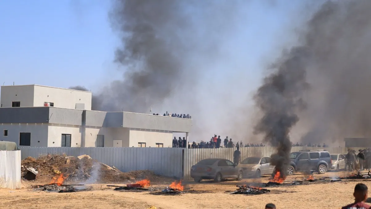 הפרות סדר בנגב בעקבות הריסת בתים (תיעוד)