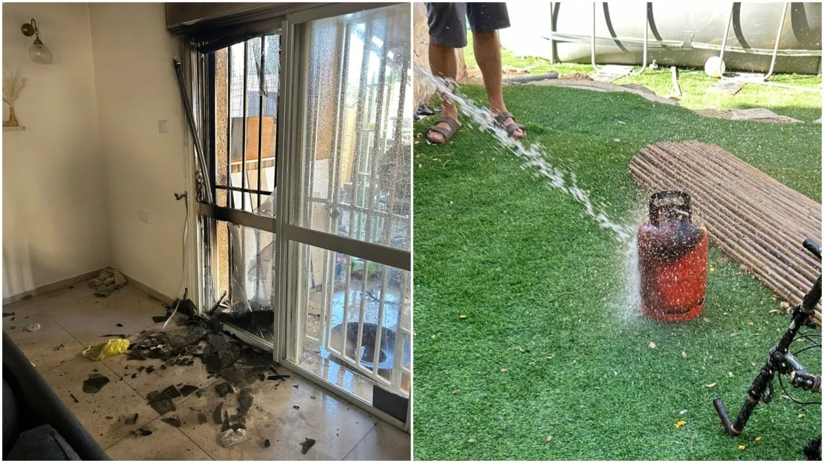 אסון כבד נמנע בערד: הדיירים עשו ''על האש'' בבית, בלון הגז עלה באש