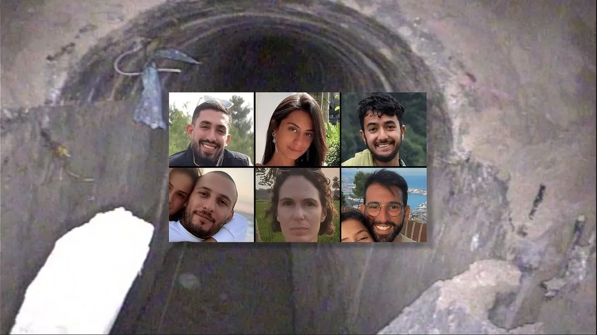 זוועה במנהרה: ששת החטופים שנרצחו אותרו עם סימני ירי בראש וסימני הזנחה קשים