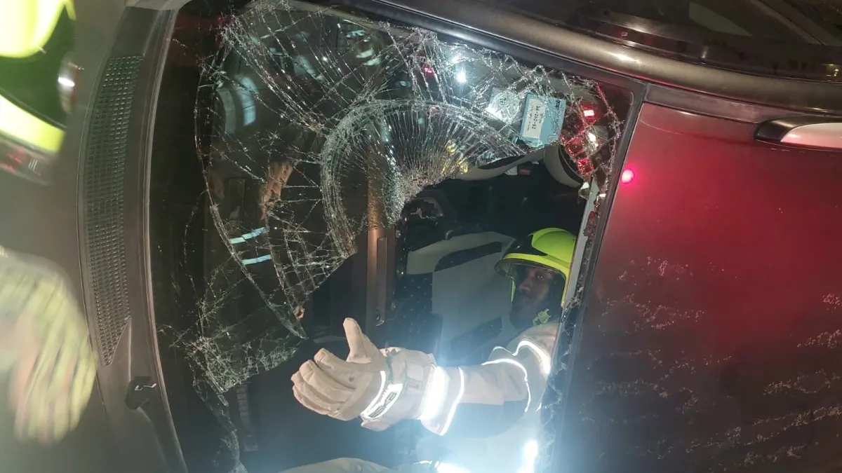 בפעם השניה היום: תאונה רבת נפגעים בכביש בנגב
