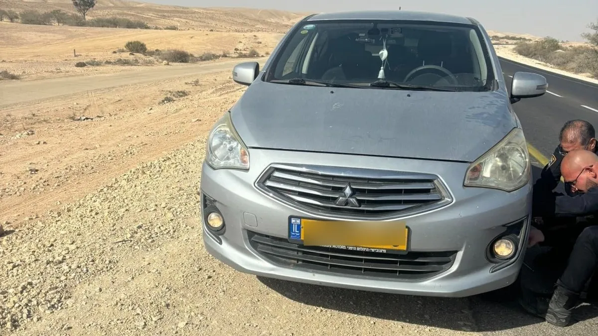 מעל ומעבר: המפגש המפתיע של אחות עם שוטרים בכביש לילי בנגב