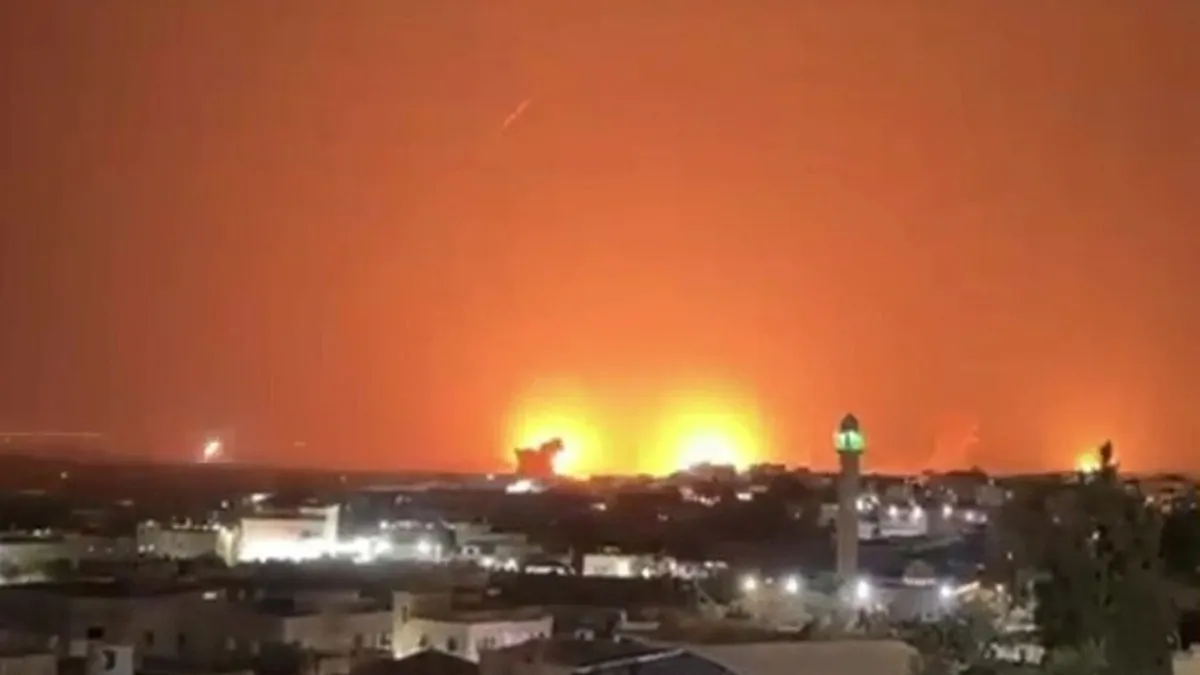 מתקפת טילים אירניים על ישראל, אזעקות בכל יישובי הנגב  - ישראל: ''התגובה תהיה מוחצת''