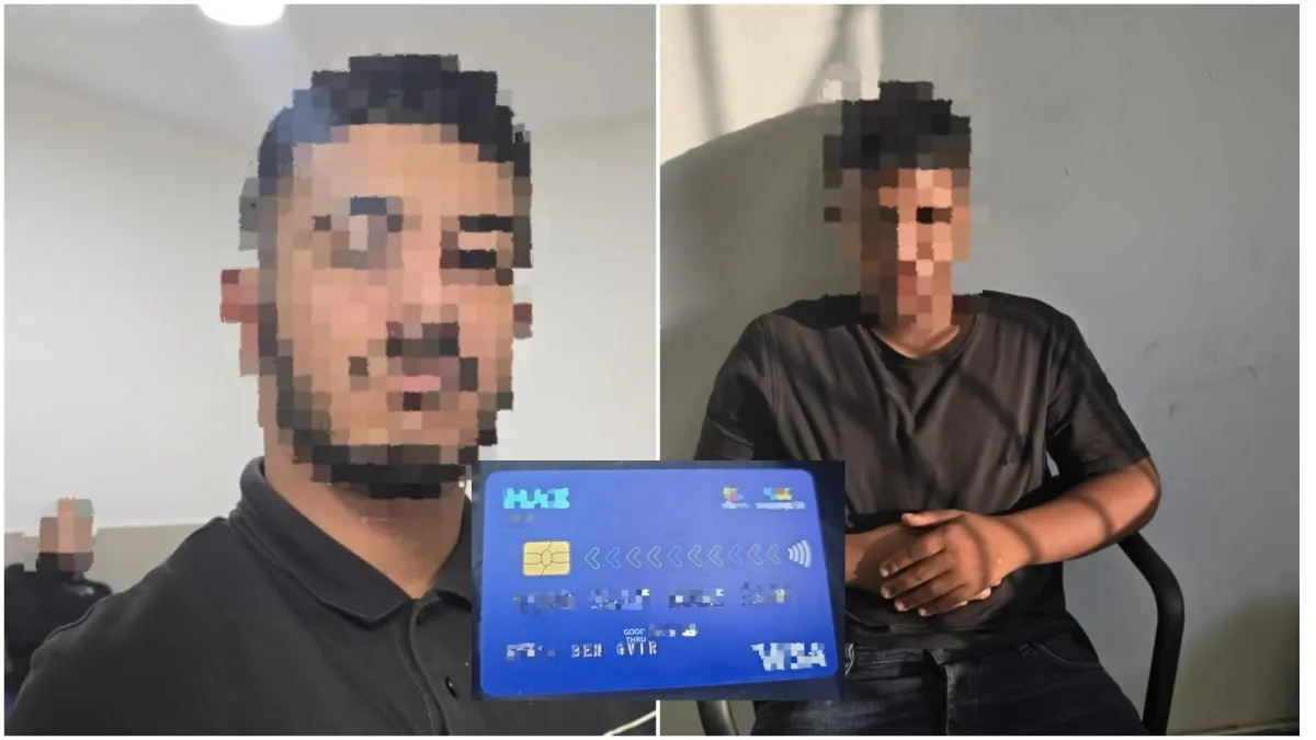 גנבי הרכב בבאר שבע נתפסו עם כרטיס אשראי שנגנב מאחד מבני משפחת בן גביר