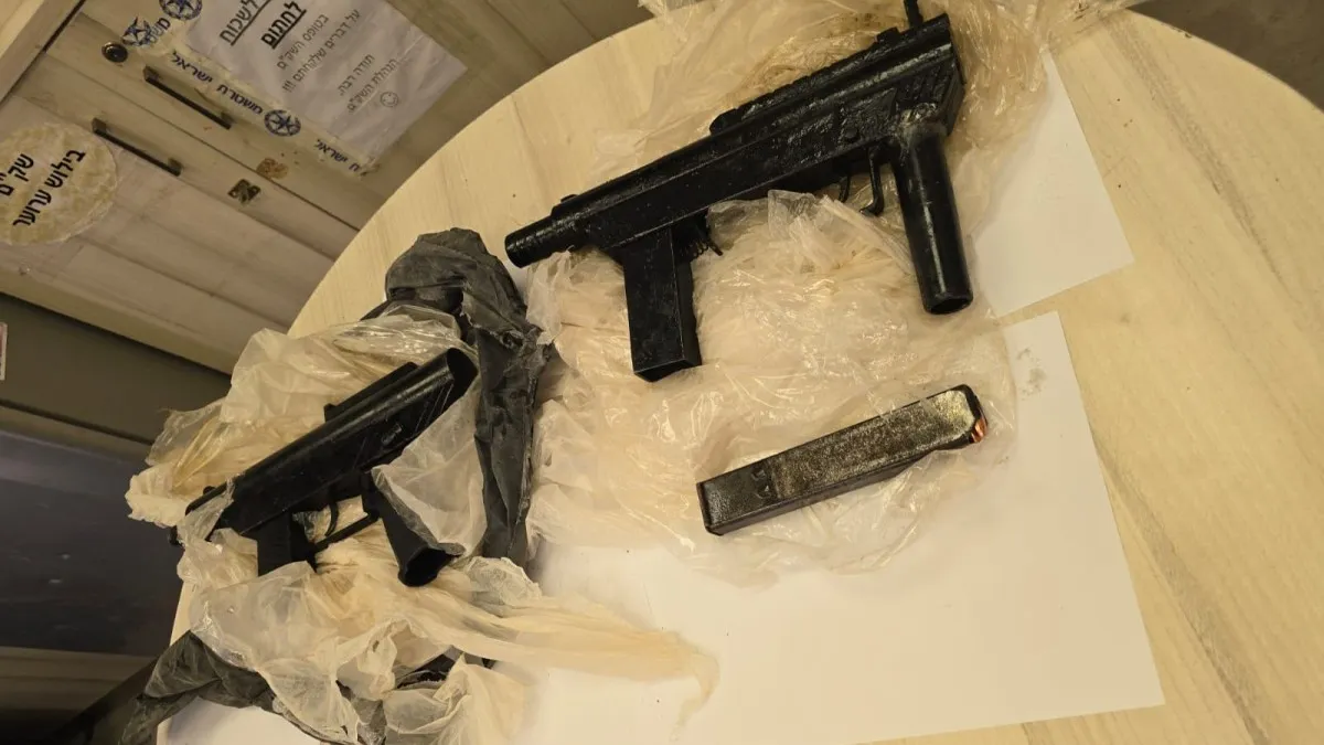 כמויות ענק של תחמושת ונשק בלתי חוקי בפשיטה על מוקדי פשיעה בדרום