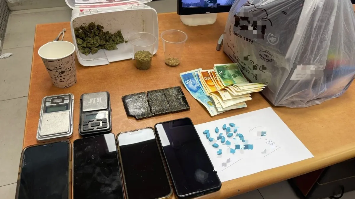 הפיקוח העירוני הגיע לשכונה ב' בעקבות תלונה על רעש וחשף מצבור סמים מסוכנים