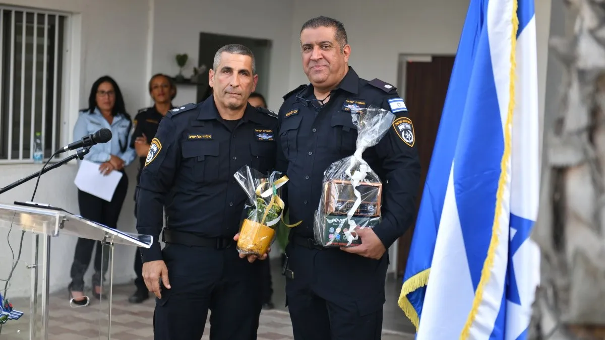 מפקד חדש לתחנת קרית גת: סנ''צ אלדד אל-ישיב נכנס לתפקידו