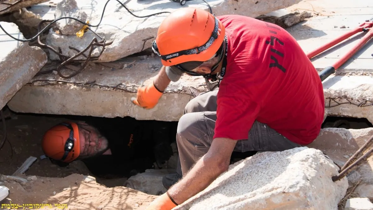  מתח ואי ודאות? יחידת החילוץ ''רעם 7'' מבאר שבע תקיים תרגיל  באתר הרס אמיתי