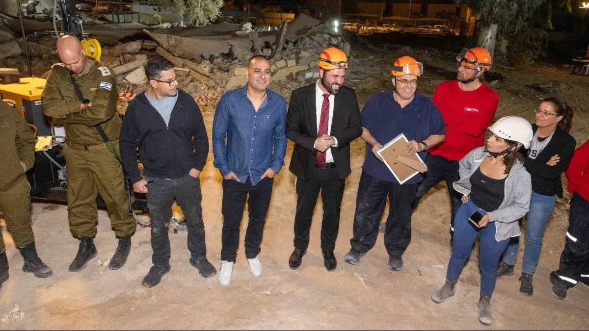 תרגול חילוץ מרהיב באתר הרס: עשרות מתנדבי 'רעם 7' מוכנים לכל תרחיש!