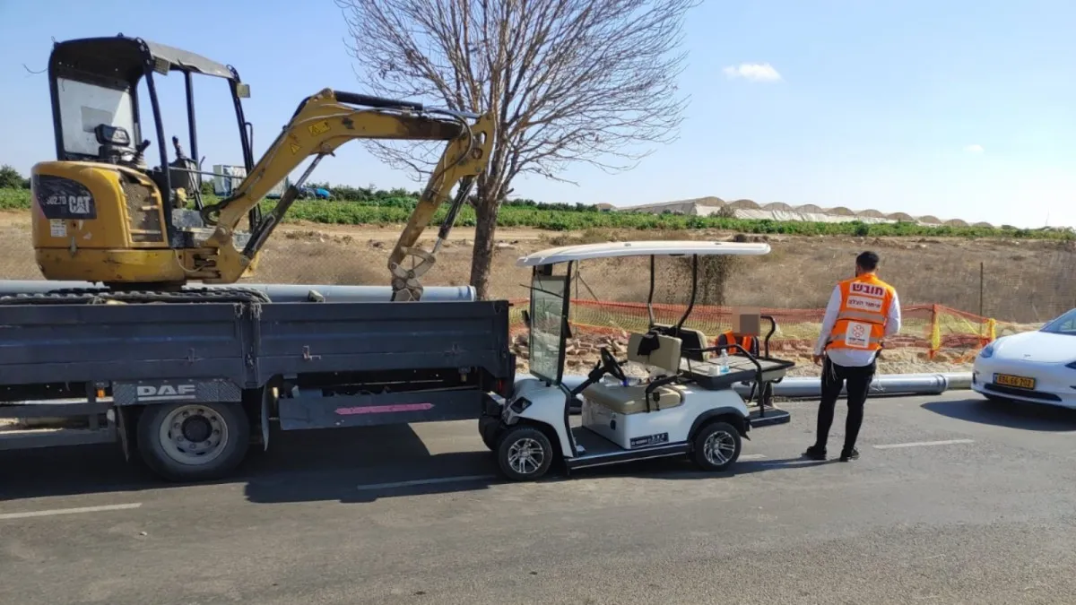 נס בכניסה לנתיבות: בן 80 על קלנועית התנגש עם משאית