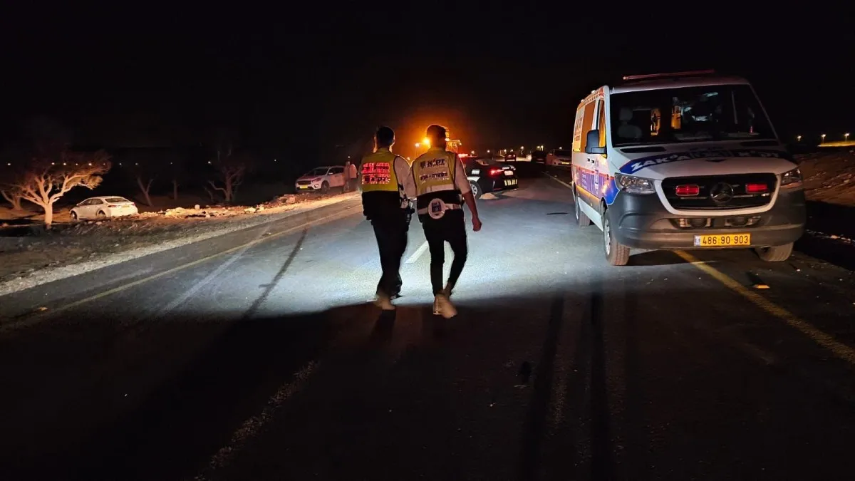 תאונה קטלנית בצומת רמת בקע: רוכב אופנוע נהרג בהתנגשות עם רכב פרטי