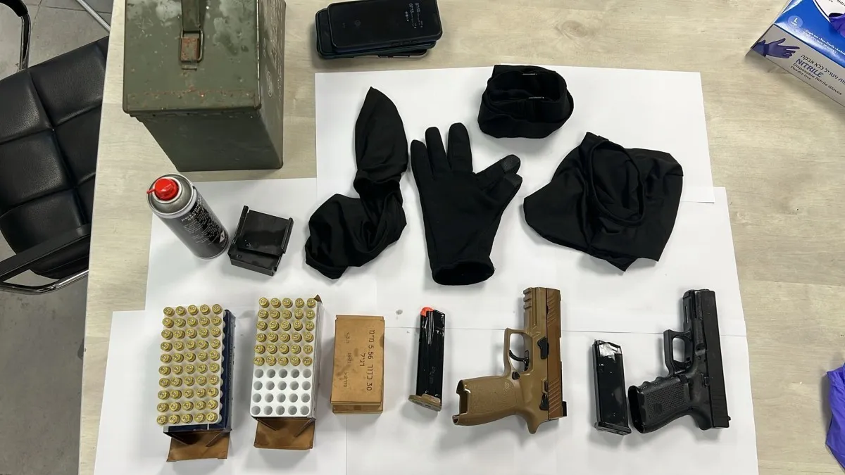 מעצרים בדרום בעקבות חשיפת מצבורי נשק בלתי חוקי: סוכלו פיגועים פליליים