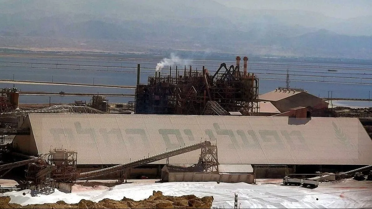 מגמה ירוקה: ''להפסיק את פטור המס למפעלי כי''ל שמייבשים את ים המלח'' 