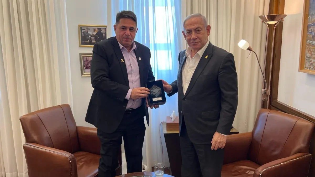 נתניהו נפגש עם מנכ''ל המכללה הטכנולוגית באר שבע ודן במשבר ההשכלה הטכנולוגית