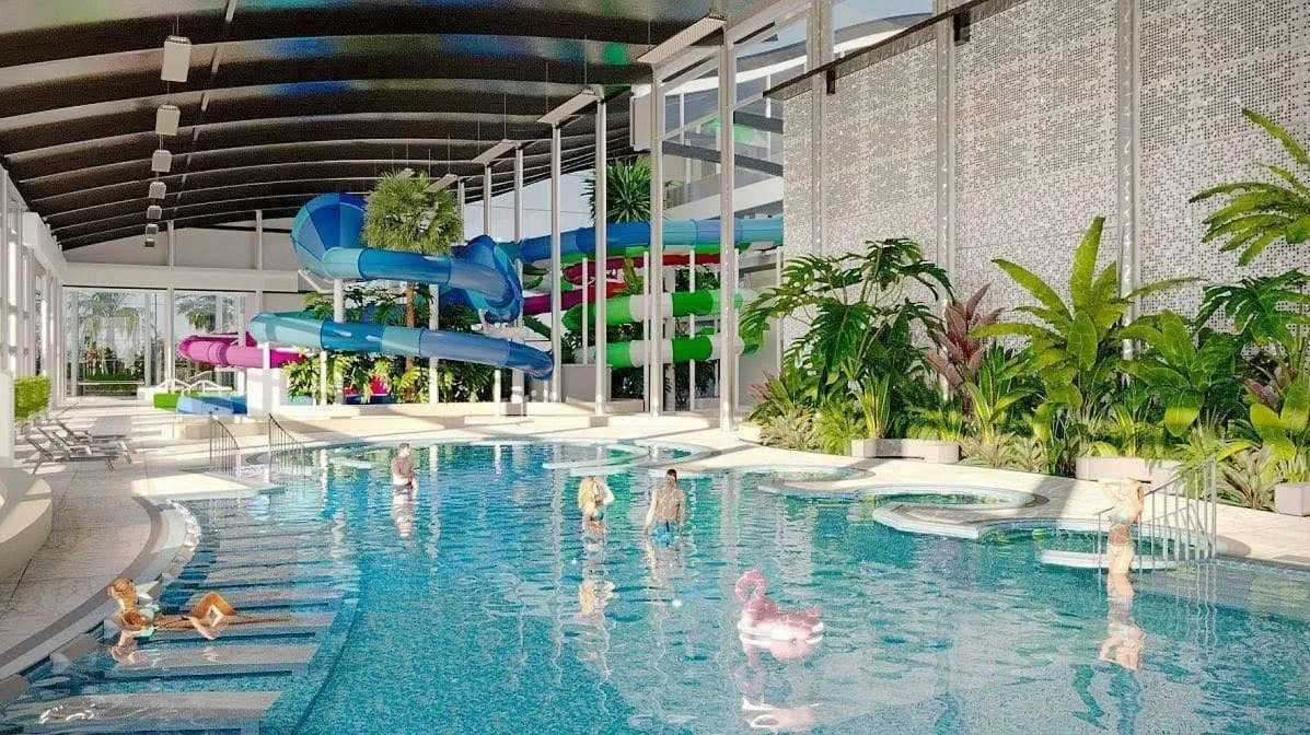 פארק מים מקורה ראשון מסוגו בישראל יוצא לדרך