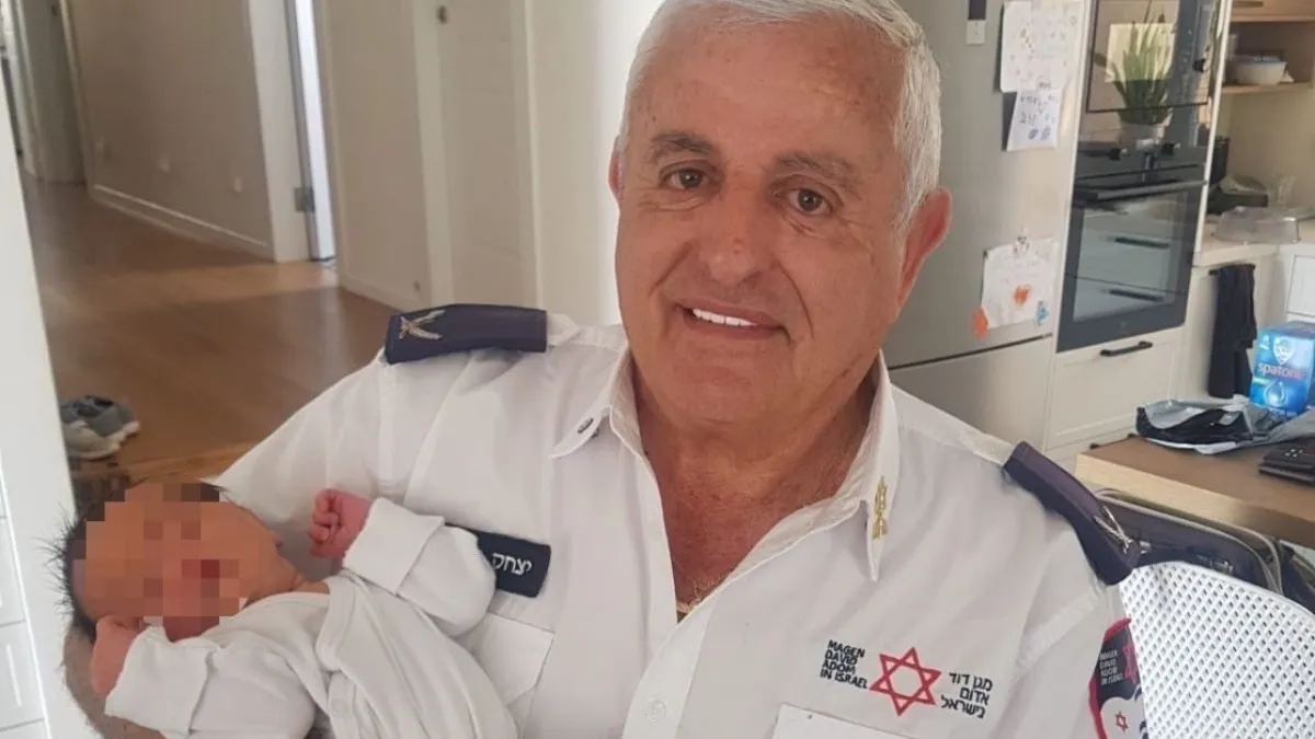 ‘המיילד מאופקים’ שבר שיא: חובש בכיר במד''א סייע כבר ב-81 לידות