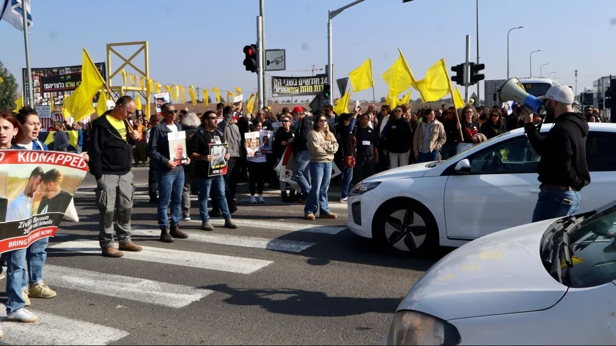 500 ימים לטבח | מחאות בדרום: ''החטופים נמקים בשבי, לשחרר אותם עכשיו - ולהקים וועדת חקירה''