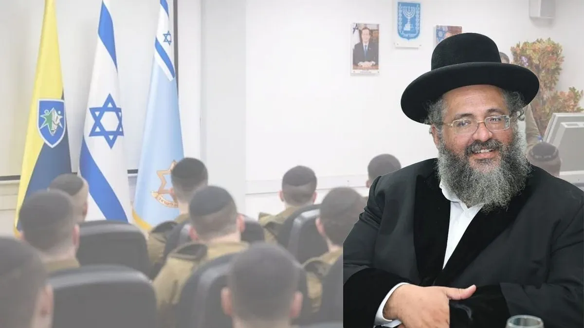 הרב חיים יוסף דוד אברג'ל: ''מי שלא לומד תורה – שיתגייס לצה''ל''