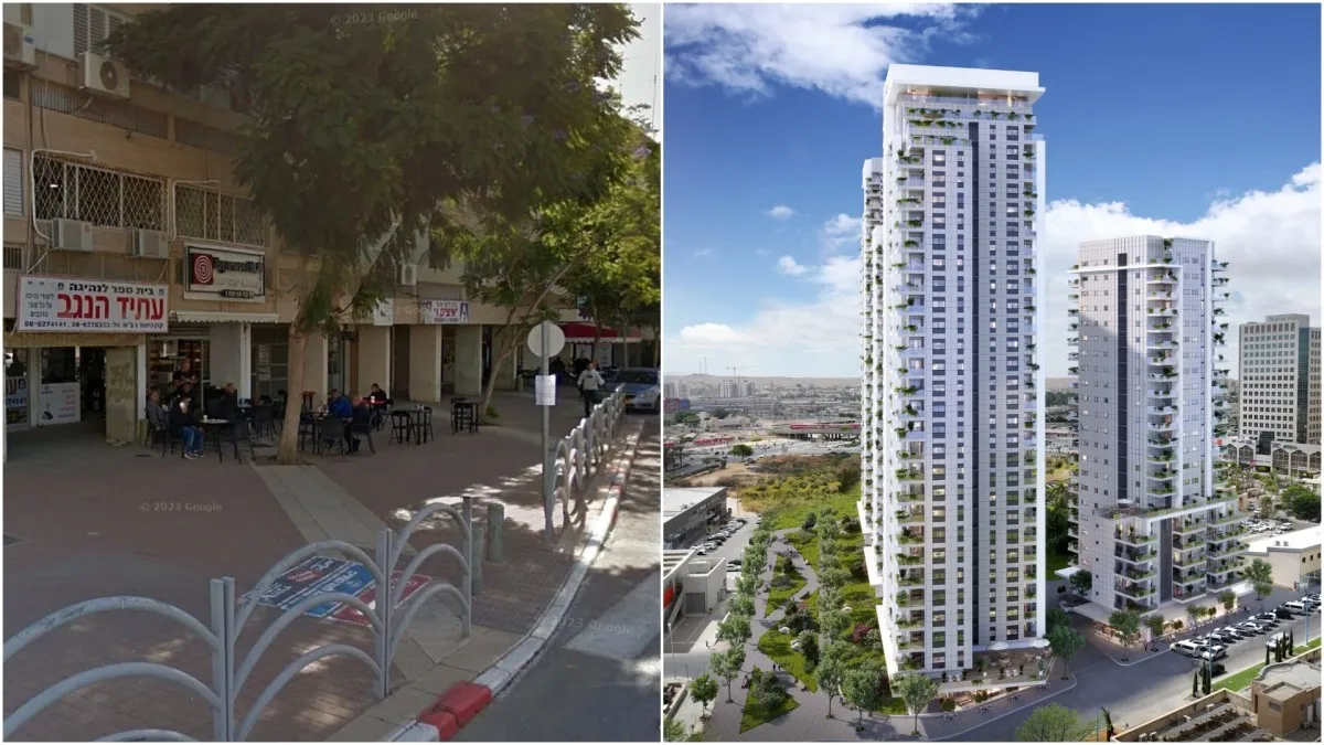 המרכז האזרחי בבאר שבע ייהרס לטובת מלון בוטיק ומגדלי יוקרה