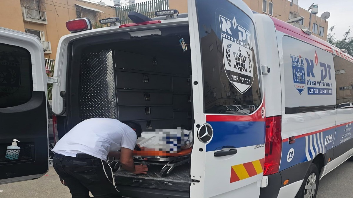 קורע לב: מעט לפני כניסת השבת, גופת אישה בת 93 נמצאה בחצר ביתה בבאר שבע