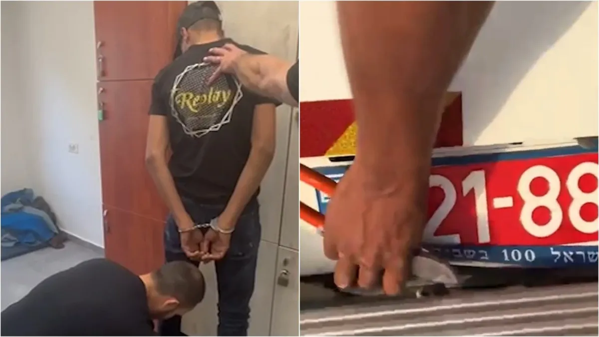 תיעד את עצמו משחית ניידת בטיקטוק – ונעצר (וידאו)