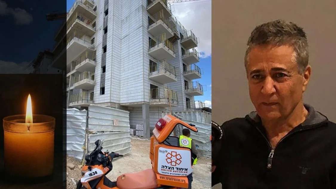 אבל כבד בבאר שבע: שלום ג׳יבלי, מבעלי גן האירועים ''אגמים'', נהרג לאחר שנפל באתר בנייה