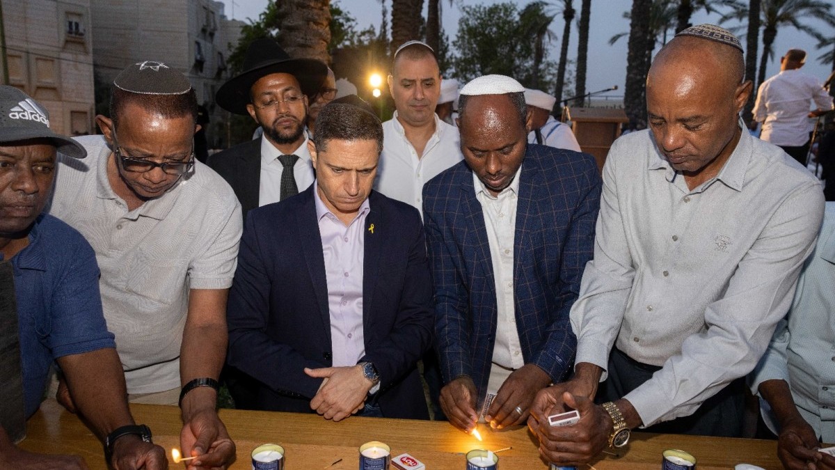 בטקס מרגש בבאר שבע, בעיר זכרו את בני קהילת ביתא ישראל שנספו בדרכם לארץ. 