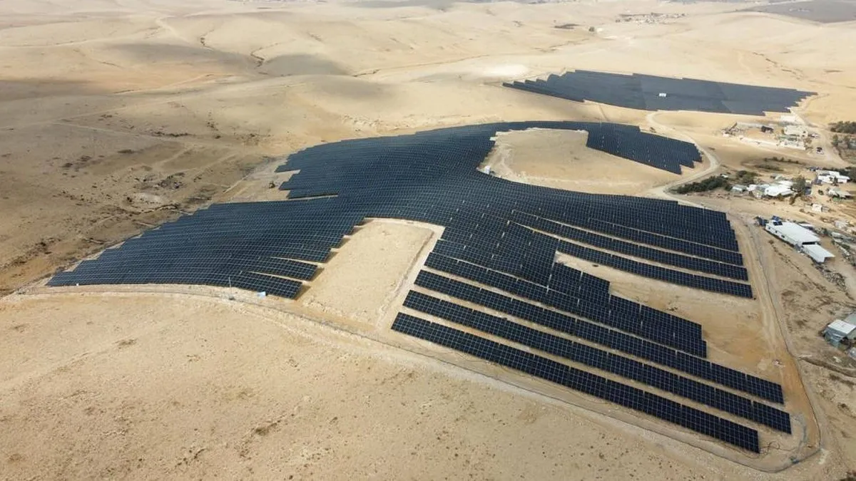 לראשונה בנגב: שדה סולארי ייחנך בכפר בדואי, במעמד נשיא המדינה