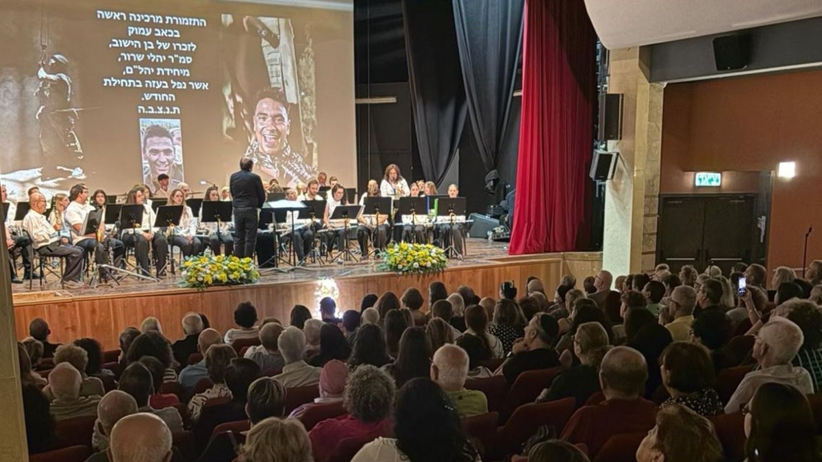  צלילים של זיכרון: מאות באירוע המרגש של תזמורת עומר לזכר החייל יהלי שרור ז''ל