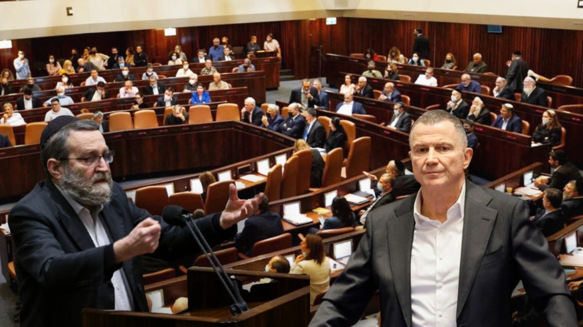 משבר חוק הגיוס מערער את הקואליציה: אדלשטיין מול החרדים – מי ימצמץ ראשון?