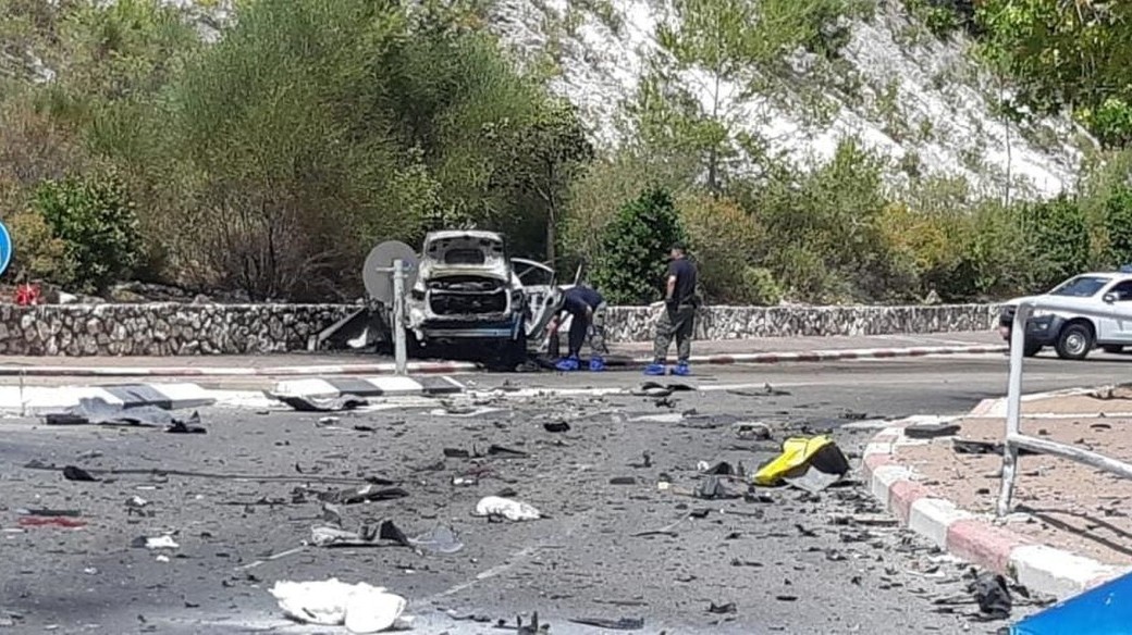 החקירה נמשכת: פיצוץ רכב בנשר - ניסיון חיסול או תקלה טכנית?