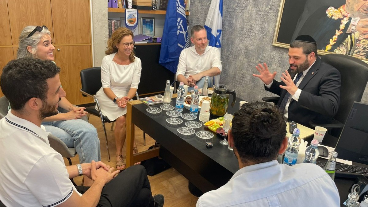 הפתעה גרמנית בבאר שבע: ''לא האמנו שזו עיר ישראלית תחת מלחמה''