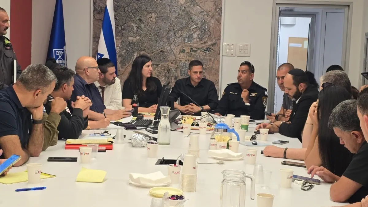 הערכת מצב בעיריית באר שבע: ''ערוכים לכל תרחיש חירום''