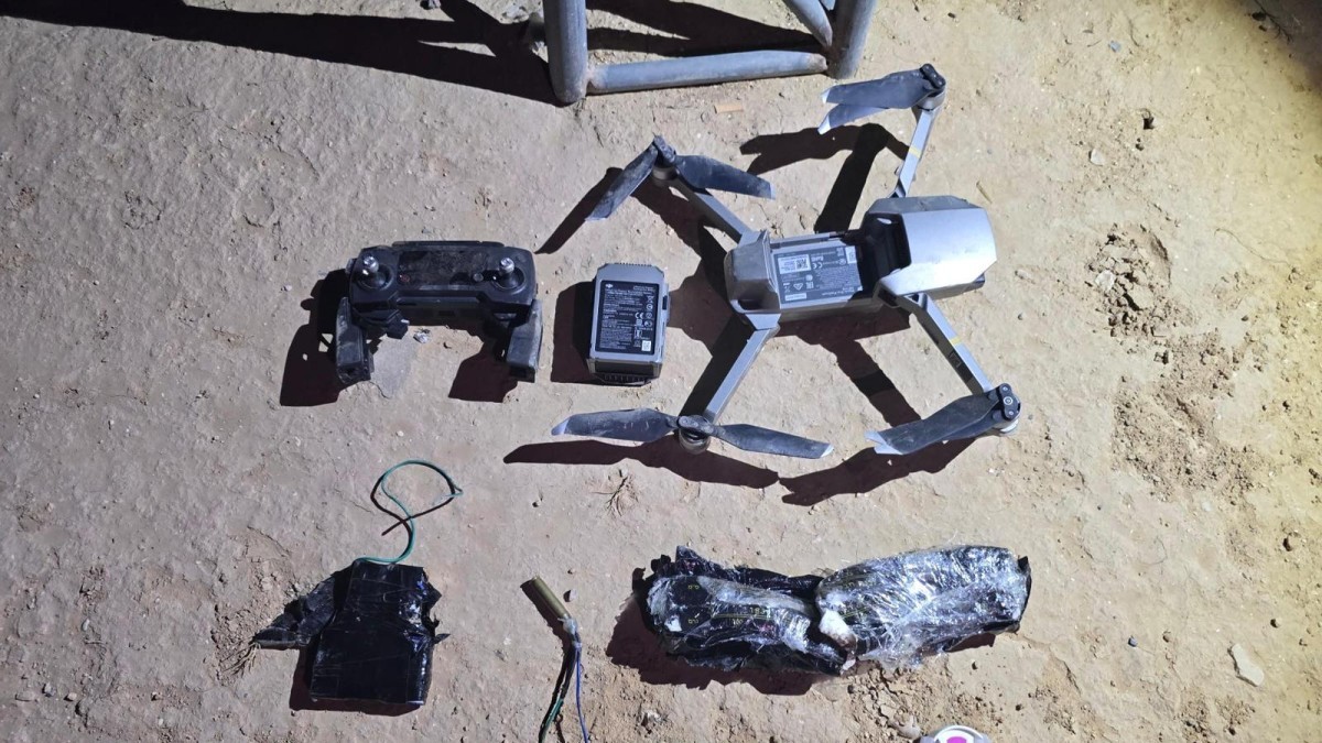 רחפן נפץ נחשף סמוך לתל שבע: סוכל חיסול פלילי בחברה הבדואית