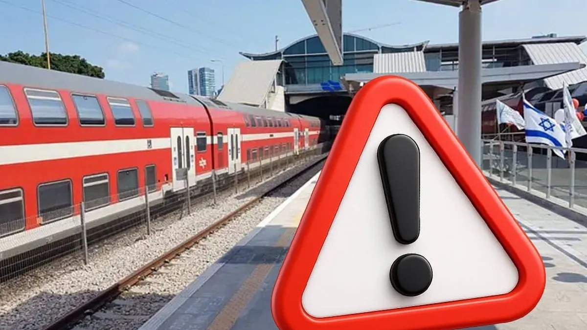 רכבת ישראל מצמצמת פעילות: קו הרכבת מדימונה לבאר שבע יפסיק לפעול