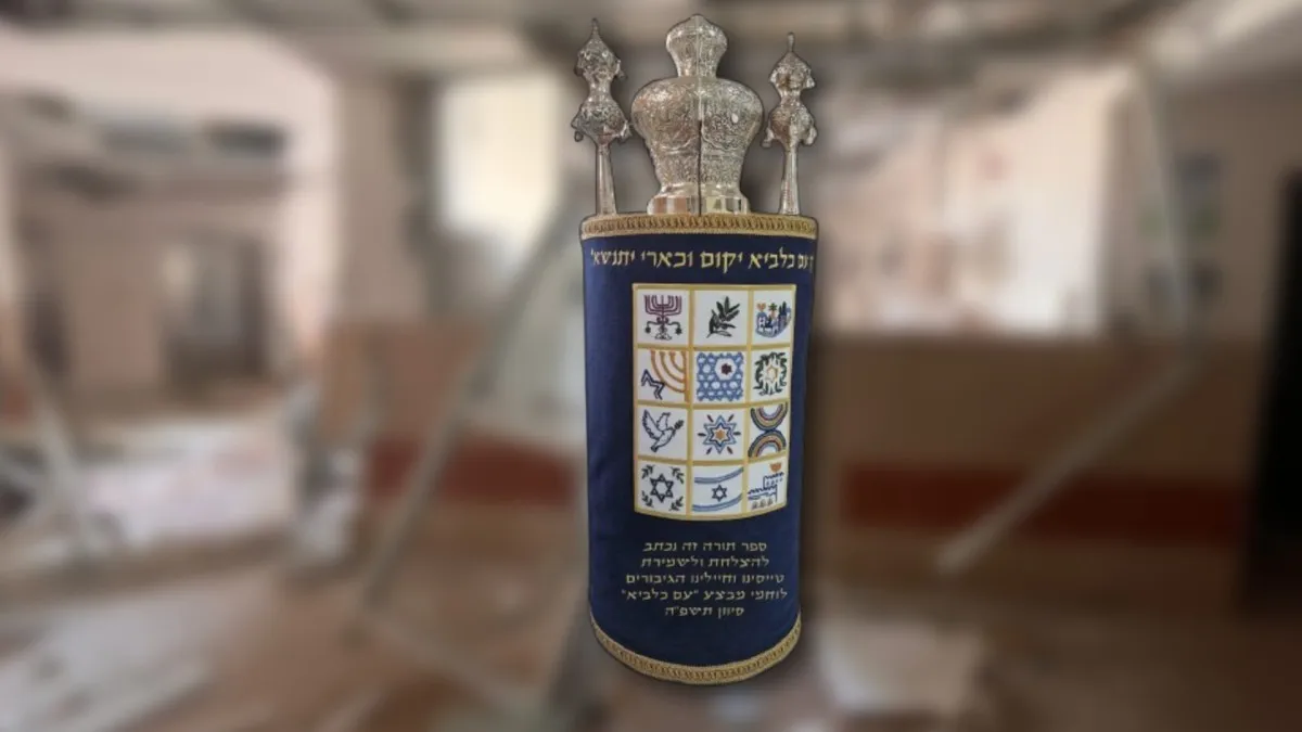 ספר תורה חדש ייכנס לבית הכנסת בסורוקה – לכבוד הטייסים ולזכר הנס הגדול