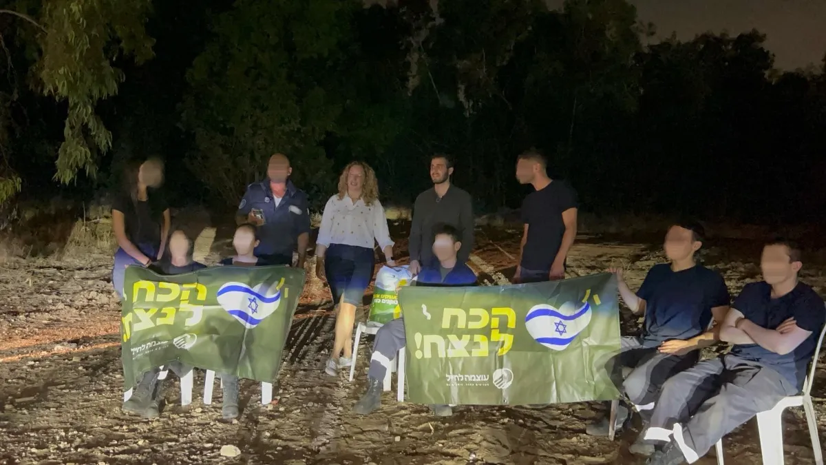 ''עוצמה לחייל'' נחתו בבסיס חיל האוויר בדרום: מחווה מרגשת לצוותים שמאחורי כל גיחה